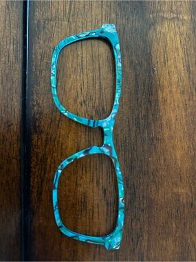 Women’s Turquoise Patterned Pair toppers for Casper